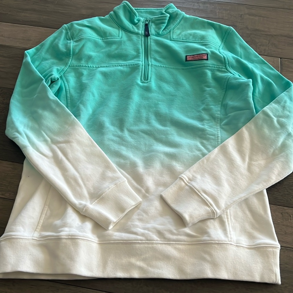 Vineyard Vines Aqua Ombre Shepshirt